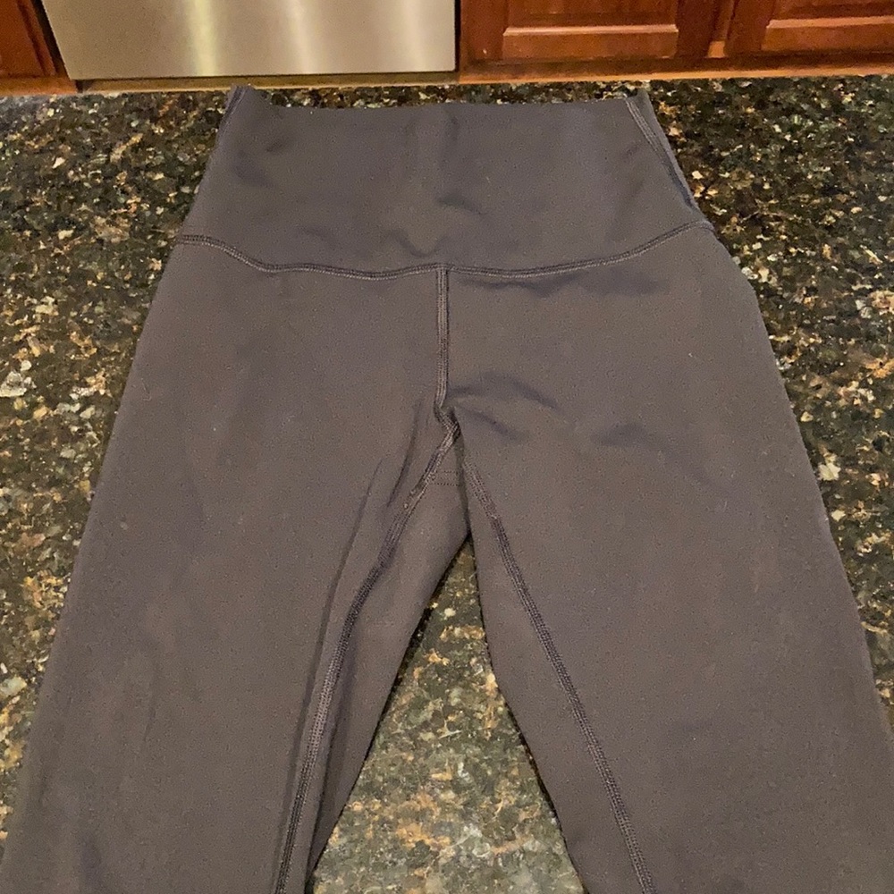Black align lululemon leggings